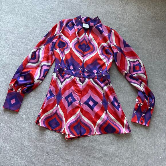 Alexis Siven Romper in Kaleidoscope - Picture 2 of 6
